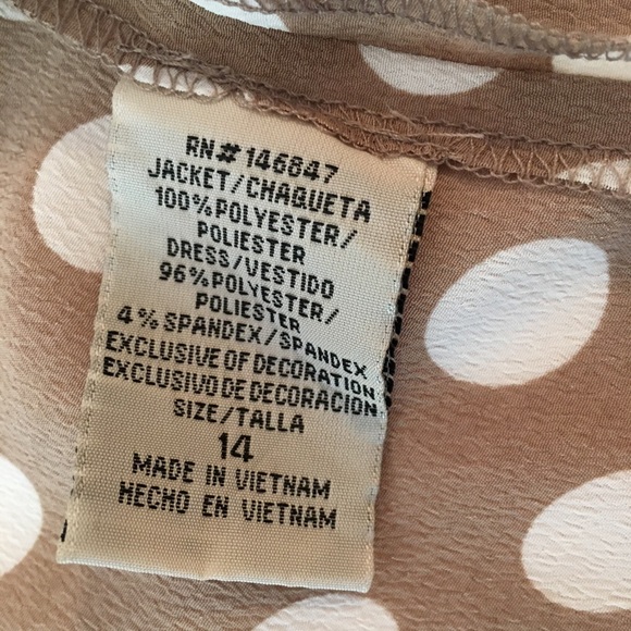 Polka dot duster-style top - Picture 4 of 6